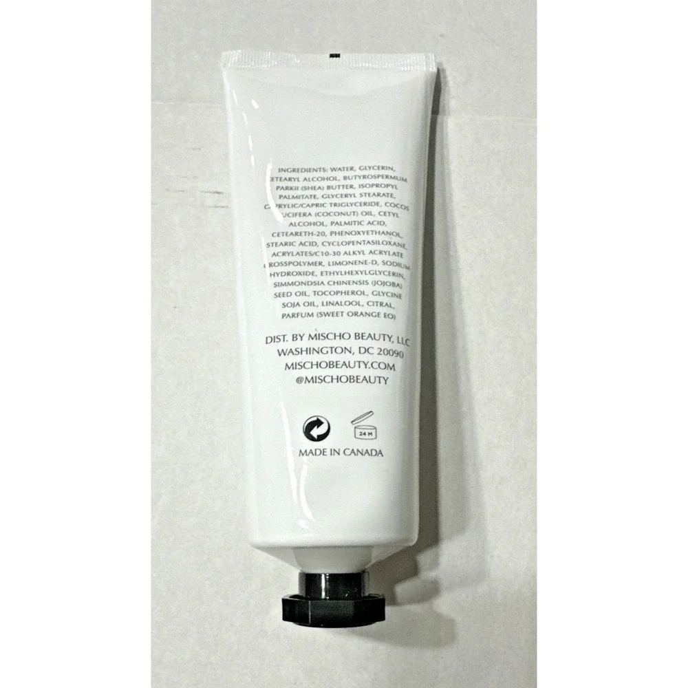 Sealed New Mischo Beauty Vegan 120ml‎ (4oz) Hand Creme Cream